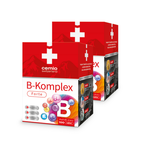 Cemio B-Komplex Forte, 2 x 100 tablet