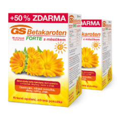 GS Betakaroten FORTE s měsíčkem, 2 × 80+40 kapslí