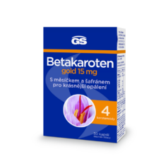 GS Betakaroten gold 15 mg, 30 kapslí