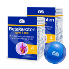 GS Betakaroten gold 6 mg, 2 x 135 kapslí