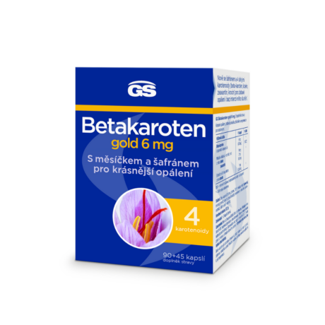 GS Betakaroten gold 6 mg, 90+45 kapslí