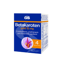 GS Betakaroten gold 15 mg, 80+40 kapslí