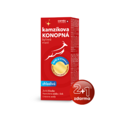 Cemio Kamzíkova konopná mast chladivá 200 ml, soutěžní balení