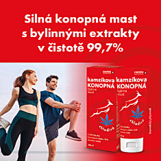 Cemio Kamzíkova konopná mast chladivá 2 × 200 ml, dárkové balení