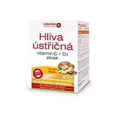Cemio Hlíva s vitaminem C a D3, 90 tablet