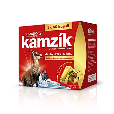 Cemio Kamzík®, 2 × 60 kapslí, dárkové balení