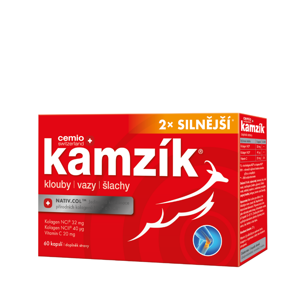 Levně Cemio Kamzík® silnější, 60 kapslí