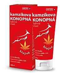 Cemio Kamzíkova konopná mast hřejivá, 200 ml