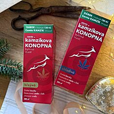 Cemio Kamzíkova konopná mast chladivá 200 ml, dárkové balení