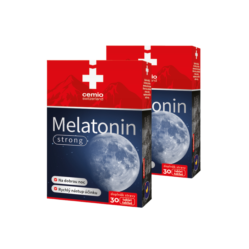 Cemio Melatonin strong, 2 x 30 tablet