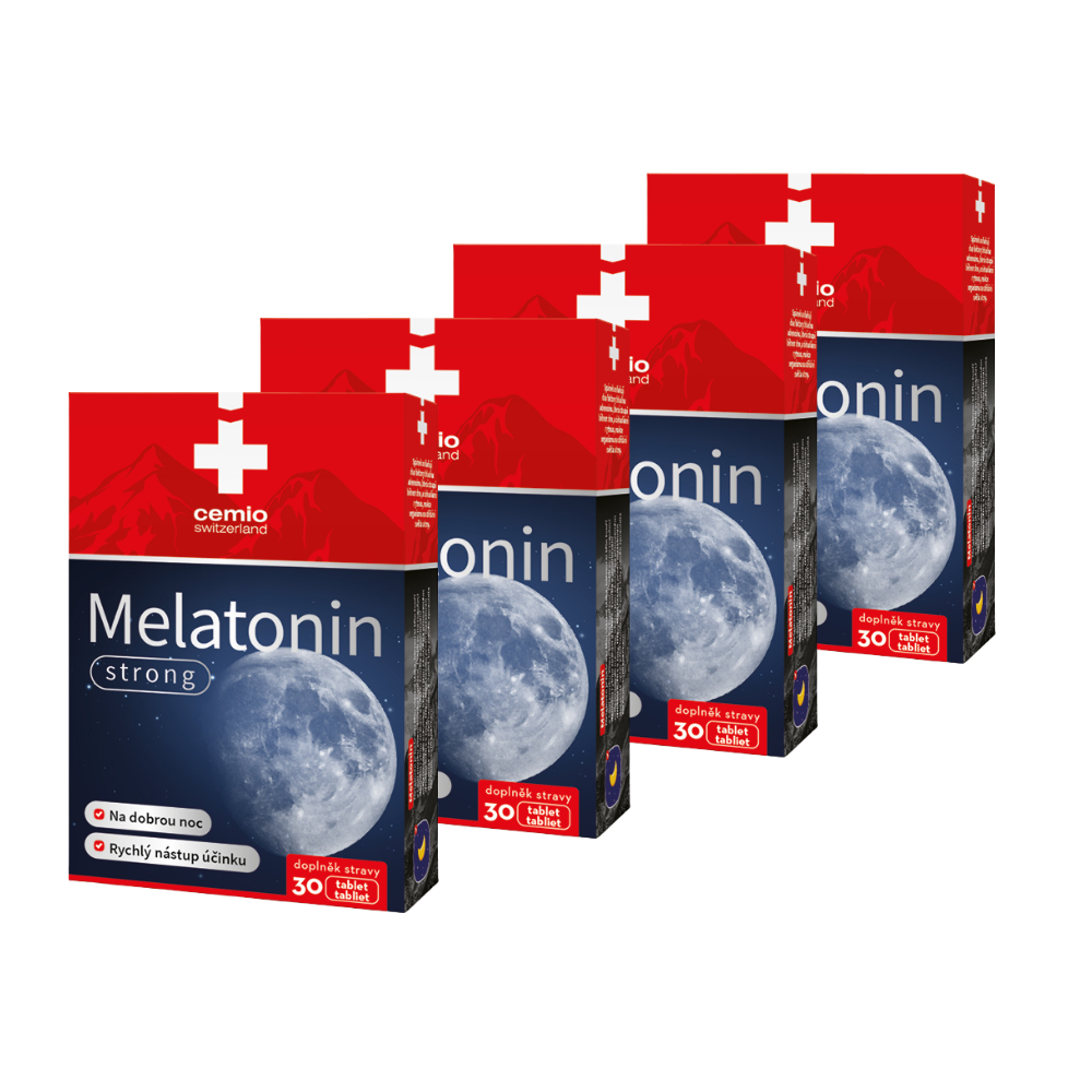 Cemio Melatonin strong, 4 x 30 tablet