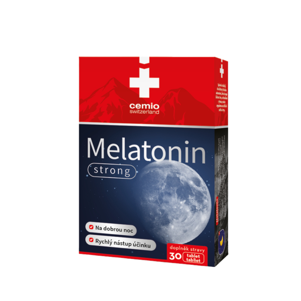 Levně Cemio Melatonin strong, 30 tablet