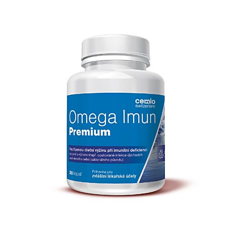 Cemio Omega Imun Premium, 30 kapslí