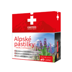 Cemio Alpské pastilky, 40 pastilek