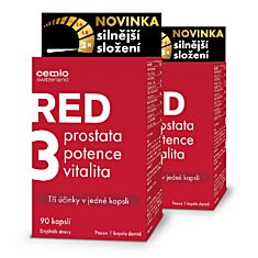 Cemio RED3® silnější, 180 kapslí