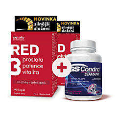Cemio RED3® silnější, 180 kapslí