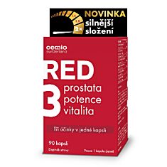 Cemio RED3® silnější, 90 kapslí