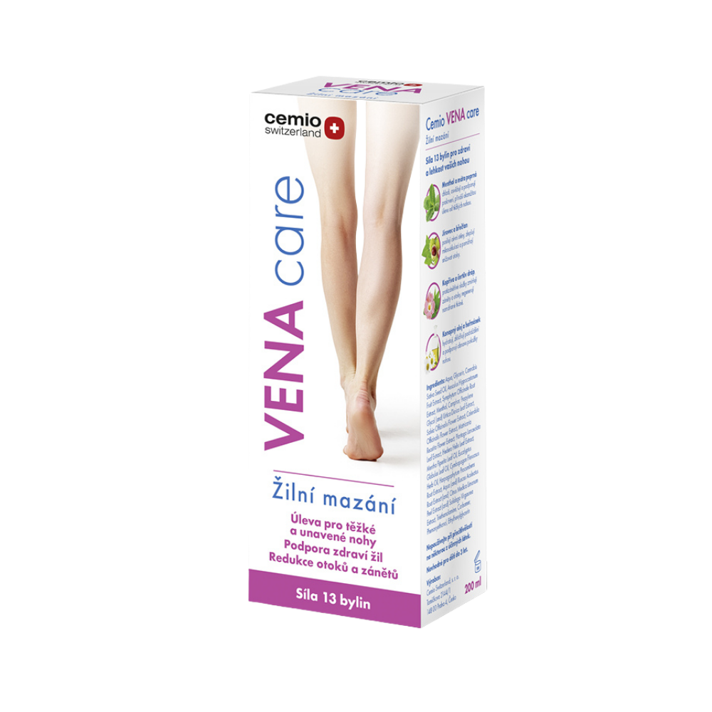 Levně Cemio VENA care Žilní mazání, 200 ml