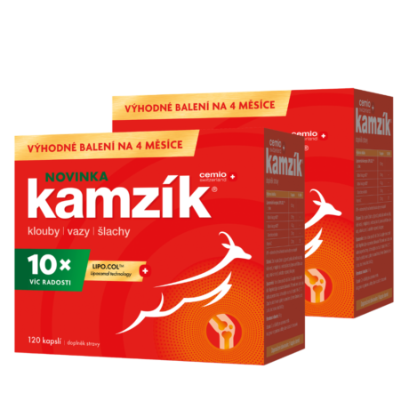 Cemio Kamzík® NOVINKA, 2 × 120 kapslí, dárkové balení