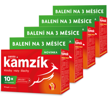 Cemio Kamzík® NOVINKA, 360 kapslí