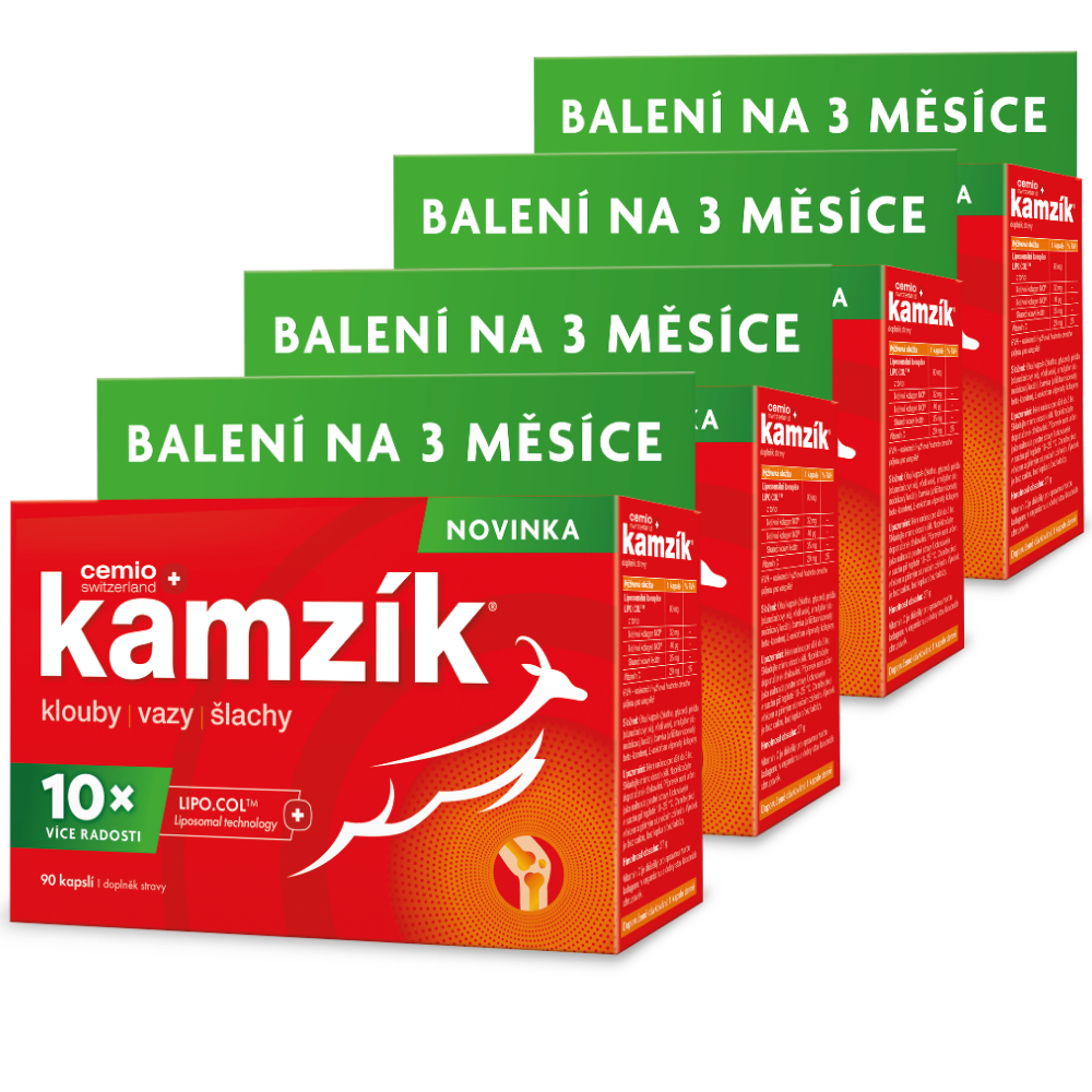 Cemio Kamzík® NOVINKA, 360 kapslí
