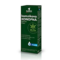 Kamzíkova konopná bylinná mast chladivá, 200 ml, 1+1 ZDARMA