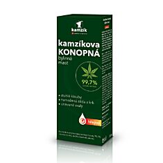 Kamzíkova konopná bylinná mast hřejivá, 200 ml