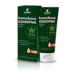Kamzíkova konopná bylinná mast hřejivá, 200 ml