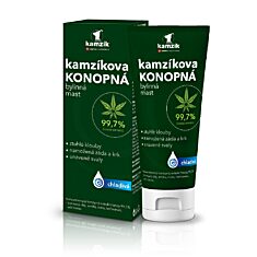 Kamzíkova konopná bylinná mast chladivá, 200 ml, 1+1 ZDARMA