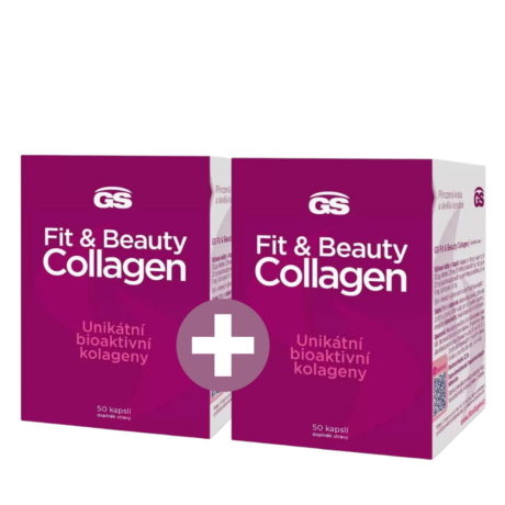 GS Fit&Beauty Collagen, 50 kapslí, 1+1 ZDARMA