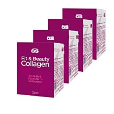GS Fit&Beauty Collagen, 4 × 50 kapslí