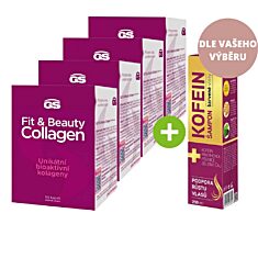 GS Fit&Beauty Collagen, 4 × 50 kapslí