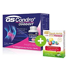 GS Condro DIAMANT PROFI PACK, 100 tablet + 50 kapslí