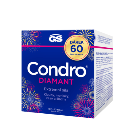GS Condro® DIAMANT, 100+60 tablet NAVÍC, dárkové balení