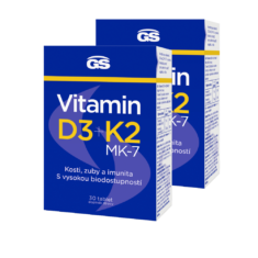 GS Vitamin D3 + VITAMIN K2, 60 tablet