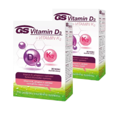 GS Vitamin D3 + VITAMIN K2, 60 tablet