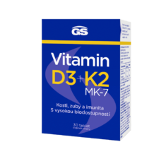 GS Vitamin D3 + VITAMIN K2, 30 tablet