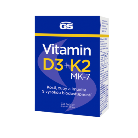 GS Vitamin D3 + VITAMIN K2, 30 tablet