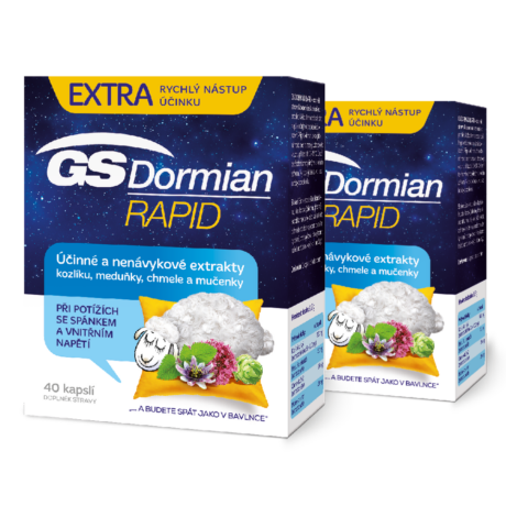 GS Dormian Rapid, 2 × 40 kapslí