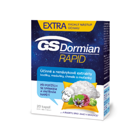 GS Dormian Rapid,  20 kapslí