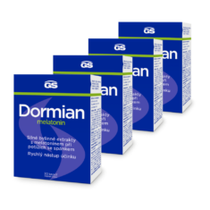 GS Dormian Melatonin, 4 × 30 kapslí