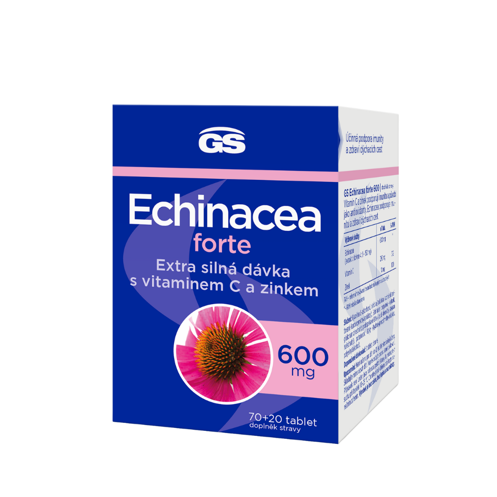 Levně GS Echinacea Forte 600, 70+20 tablet
