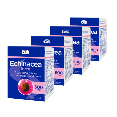 GS Echinacea Forte 600, 4 × 90 tablet