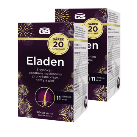 GS Eladen, 2 × 90+20 kapslí NAVÍC, dárkové balení