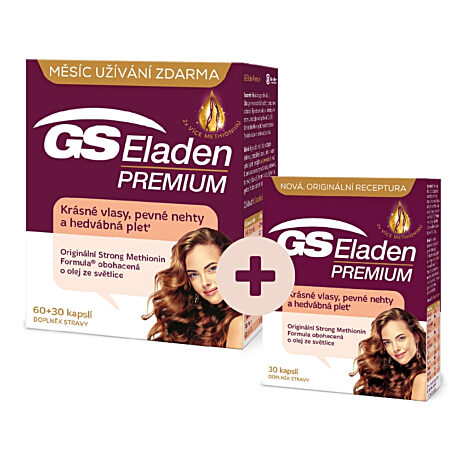 GS Eladen PREMIUM, 60+30 kapslí + 30 kapslí ZDARMA