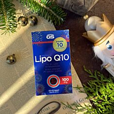 GS Koenzym Lipo Q10 100 mg, 2 x 60+10 kapslí NAVÍC, dárkové balení 2025