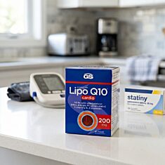 GS Koenzym Lipo Q10 200 mg cardio, 45 kapslí