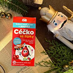 GS Céčko se šípky, želatinky bez cukru, 50 ks, dárkové balení 2025