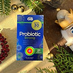 GS Probiotic Strong, 2 x 60+30 kapslí, dárkové balení 2025