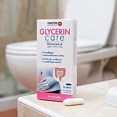 Cemio GLYCERIN care 2500 mg, 12 čípků